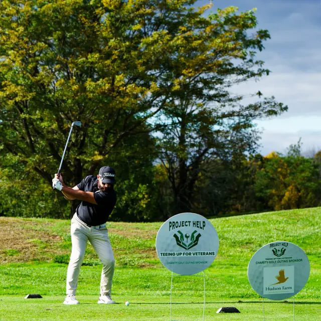 Project Help charity golf event coverage